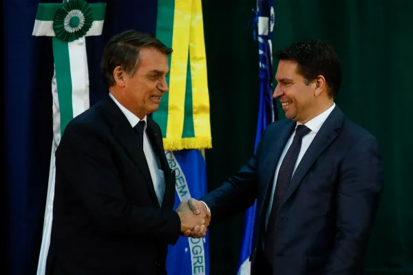 Cerimonia de posse ABIN de Alexandre Ramagem - ao lado de Jair Bolsonaro