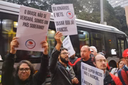 Manifestação na Avenida Paulista 