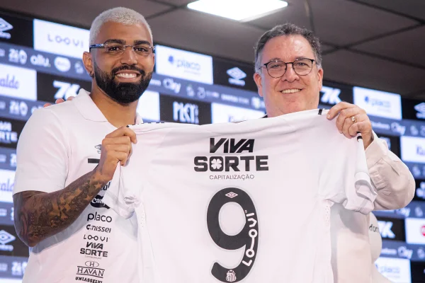 Gabigol teve números semelhantes a soma de trio do Santos em 2025