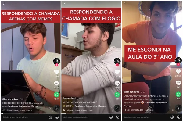Professor TikTok: docente usa plataforma para ganhar atenção de alunos