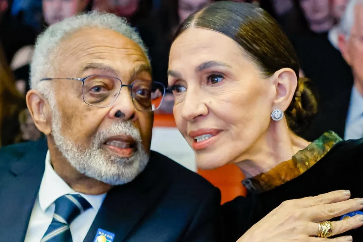 Gilberto Gil e Flora Gil.