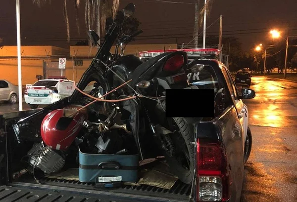 Casa era usada para desmanche de motos roubadas no DF