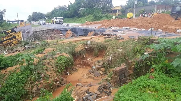 Natal decreta estado de calamidade após fim de semana de fortes chuvas