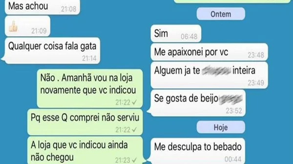 Fotógrafa denuncia assédio de técnico da Net pelo WhatsApp