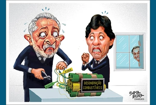 Charge do Amarildo