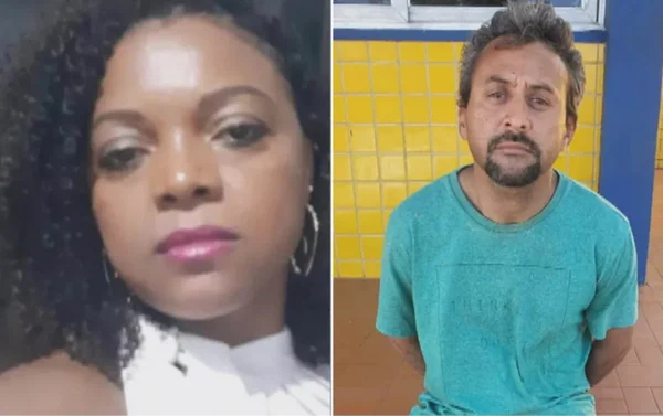 Professora Elenice Dourado e o ex-namorado José Edilson Alves, em Uruaçu, Goiás
