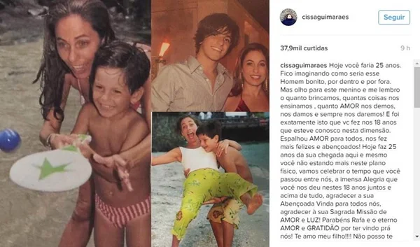 Assassino de filho de Cissa Guimarães voltará para prisão, decide STJ