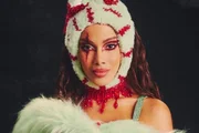 Anitta em festa de Haloween