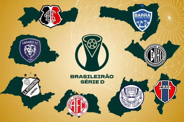 Oito times de oito estados diferentes tentam subir para a Série C