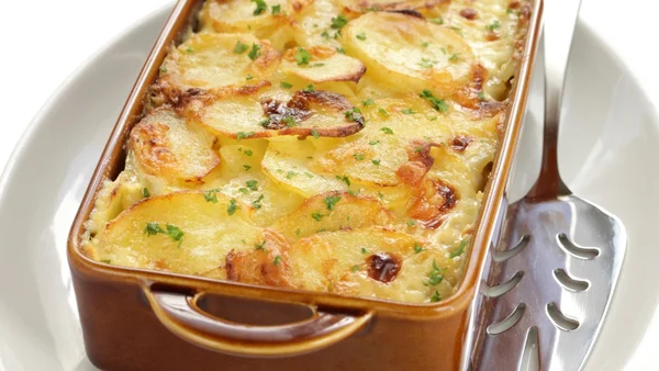Torta de batata com calabresa