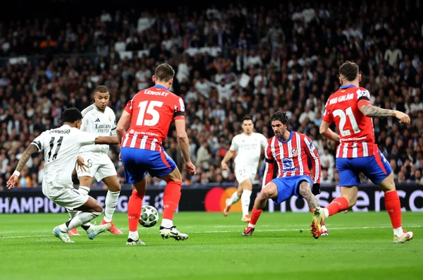 Foto colorida de Rodrygo, do Real Madrid - Metrópoles