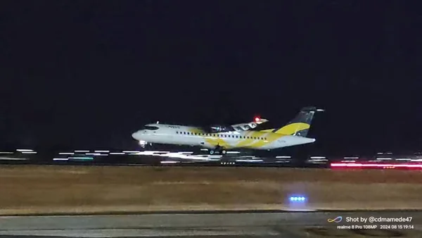 imagem colorida aviao vooepass desviado pouso uberlandia