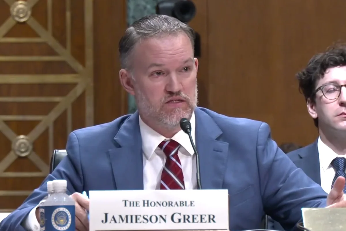 No Senado dos EUA, Greer diz que desmatamento deu vantagem ao Brasil No Senado dos EUA, Greer diz que desmatamento deu vantagem ao Brasil