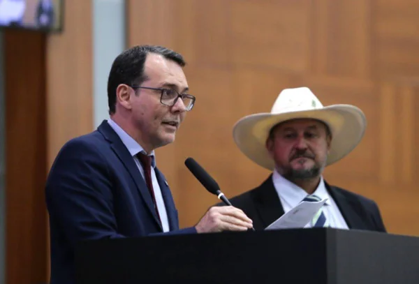 imagem colorida deputados ludio cabral e gilberto cattani