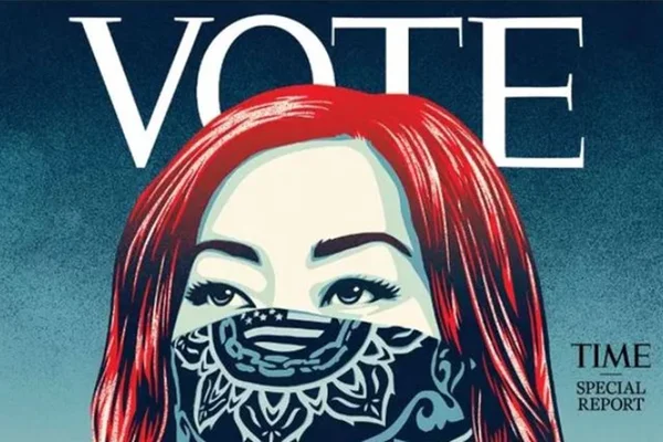 Pela primeira vez na história, revista “Time” muda logotipo: “Vote”