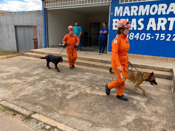 Polícia e CBMDF fazem força-tarefa para encontrar corpos de família