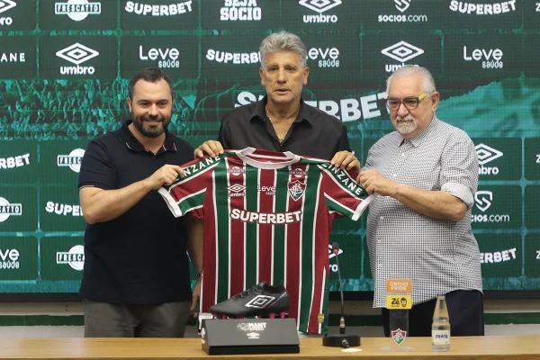 Imagem colorida de Renato Gaúcho no Fluminense - Metrópoles