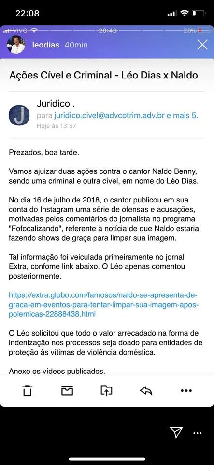 Leo Dias alfineta SBT nas redes sociais: “Melhor eu calar a boca”