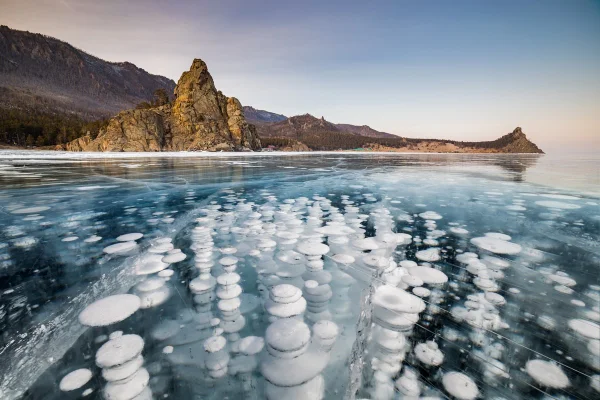 Imagem do Lago Baikal - Metrópoles