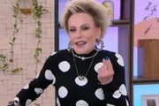 Ana Maria Braga confunde Antonio Calloni com Fagundes ao vivo Ana Maria Braga confunde Antonio Calloni com Fagundes ao vivo
