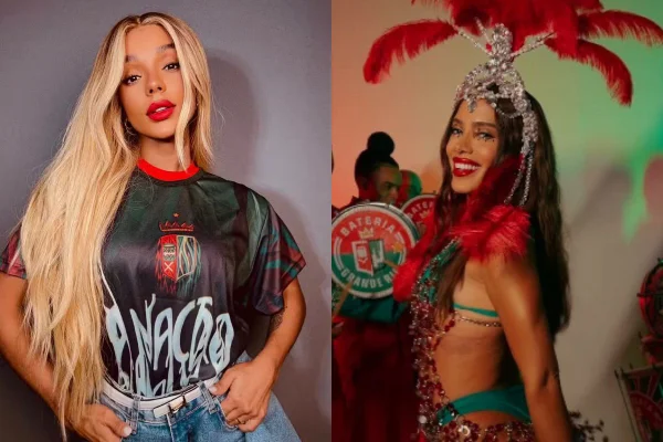 Anúncio de Anitta como Rainha de Bateria da Grande Rio gerou dúvidas aos internautas sobre o papel de Brunna Gonçalves na escola de samba - Metróples