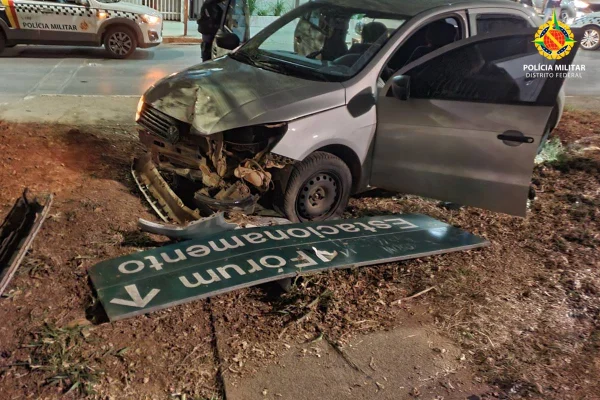 PMDF prende ladrões de carros que tentavam fugir com criança de 4 anos