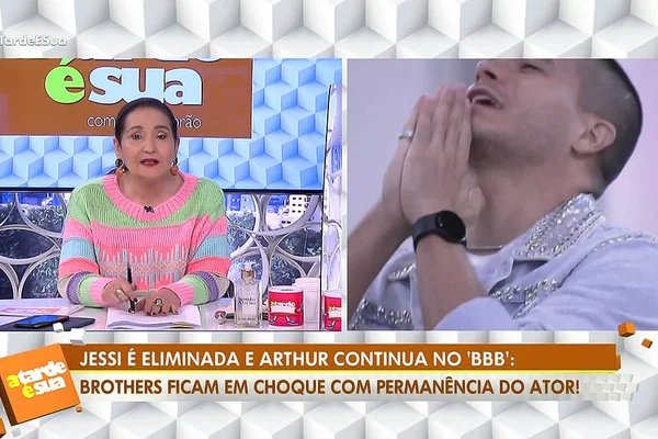 Sonia Abrão defende Arthur Aguiar no programa A Tarde É Sua