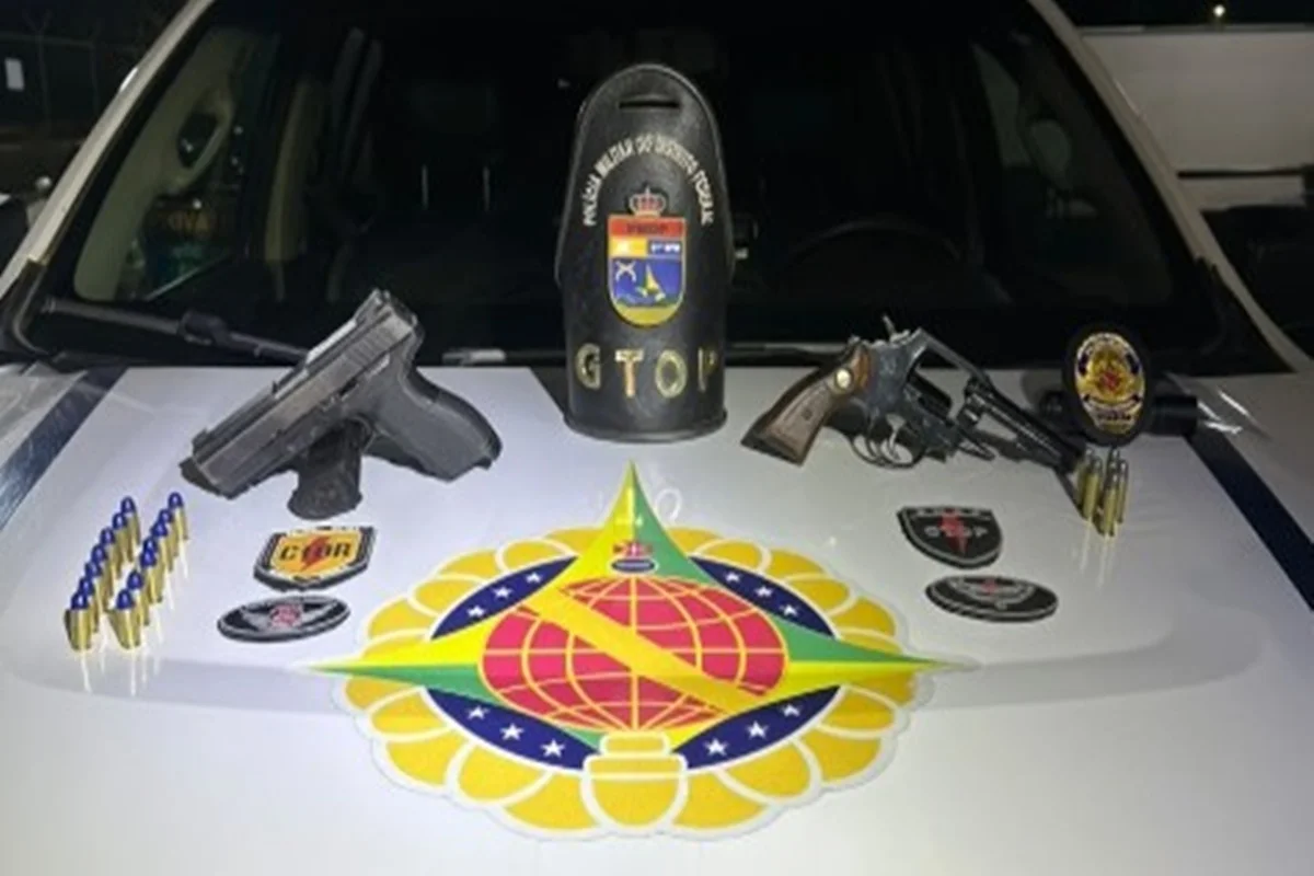 Armas apreendidas Armas apreendidas