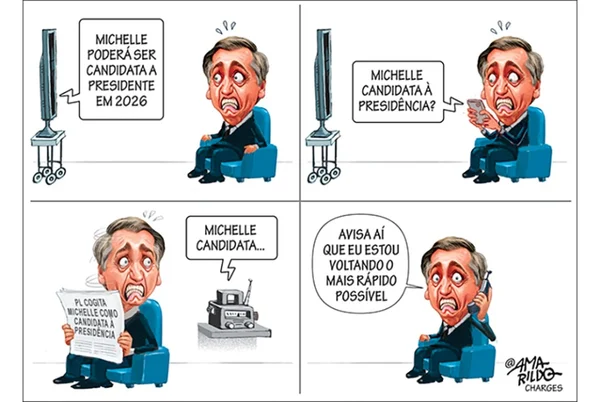 Charge do Amarildo