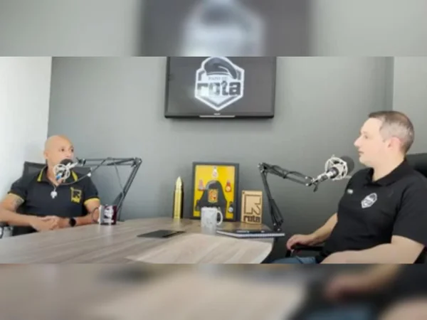 Barbosinha e Derrite em Podcast