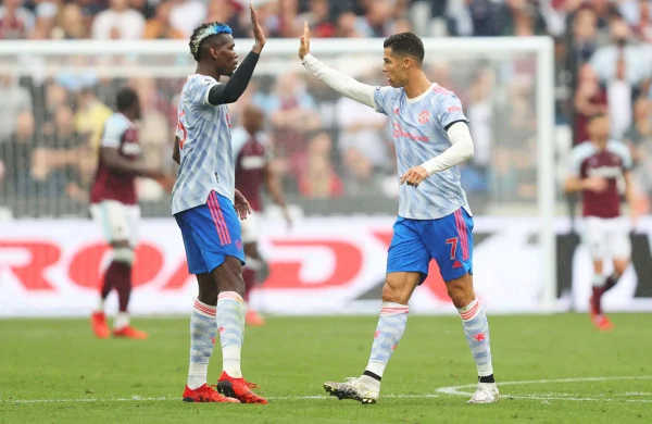 Paul Pogba e Cristiano Ronaldo