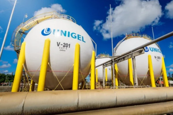 Imagem de unidade da Unigel, empresa do setor petroquímico - Metrópoles