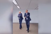 O vice-presidente Geraldo Alckmin (PSB) também aparece dançando nas montagens feitas por IA O vice-presidente Geraldo Alckmin (PSB) também aparece dançando nas montagens feitas por IA