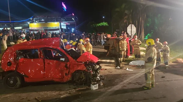 Acidentes deixam quatro mortos no DF na noite de domingo (31/05)