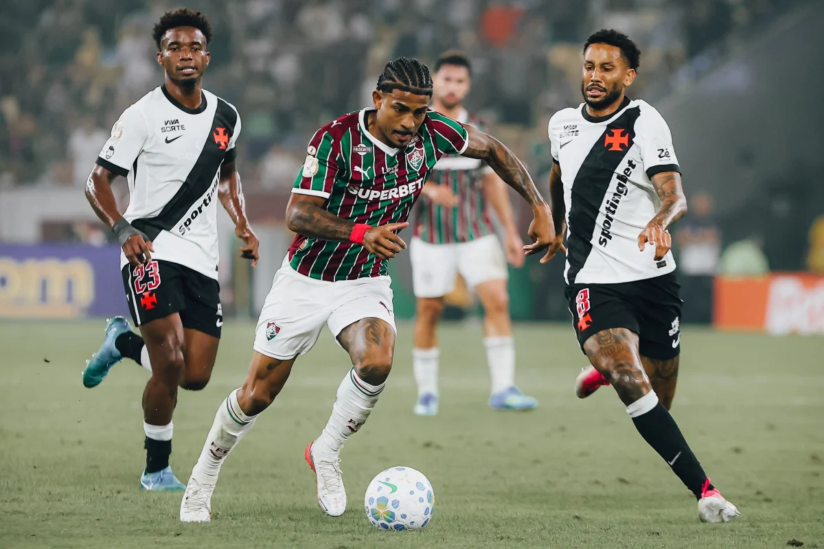 Fluminense e Vasco se enfrentaram no Maracanã Fluminense e Vasco se enfrentaram no Maracanã