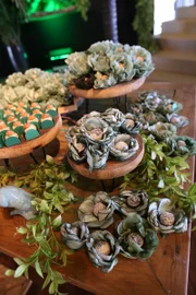 Mesa de doces assinada por Don Doces