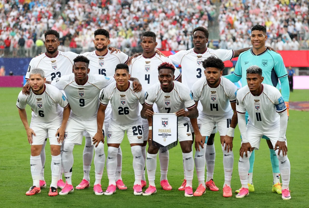 Seleção do Panamá antes de confronto com a Inglaterra na Copa do Mundo Seleção do Panamá antes de confronto com a Inglaterra na Copa do Mundo