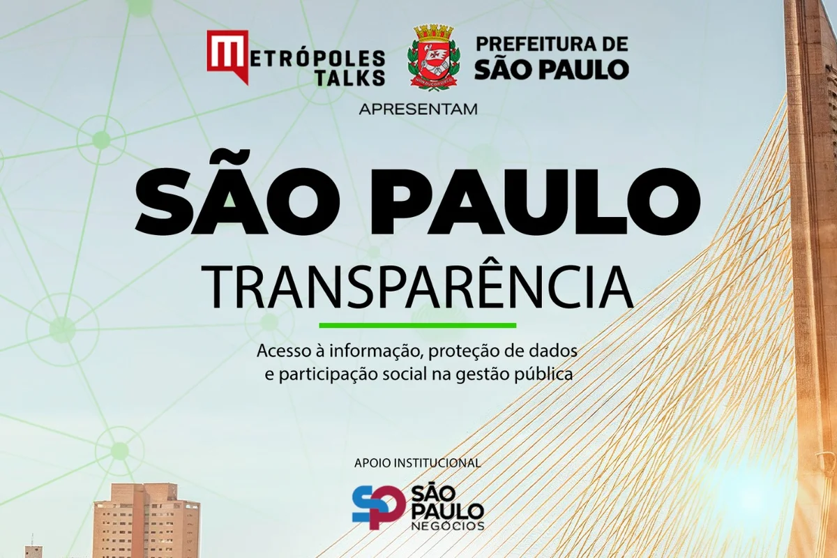 Ao vivo: especialistas debatem a transparência de dados em SP