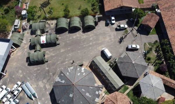 Hospital montado para atender povo Yanomami começa a funcionar