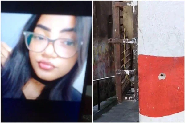 Imagem colorida universitária foi morta a 20m de casa