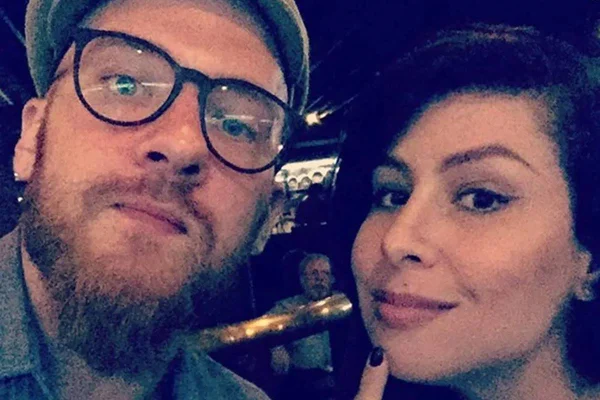 Imagem colorida de Pitty e Daniel Weskler - Metrópoles