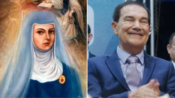 imagem colorida joana de angelis e divaldo franco