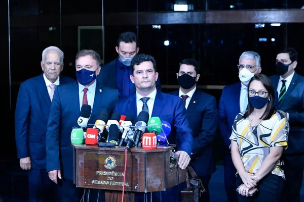 Pacheco não autorizou Moro a usar seu púlpito no Senado