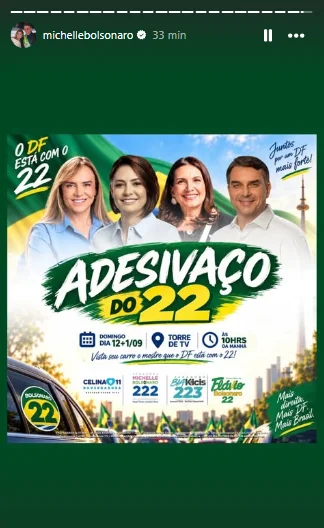 Celina, Michelle e Bia evitam número do PT e usam “12+1” ao divulgar evento - destaque galeria Celina, Michelle e Bia evitam número do PT e usam “12+1” ao divulgar evento - destaque galeria