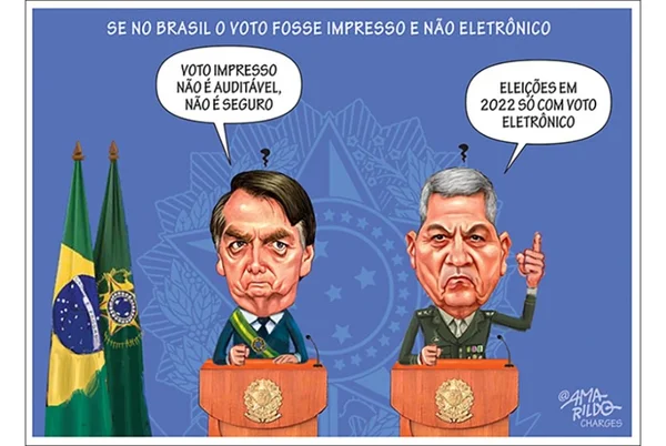 Charge do Amarildo