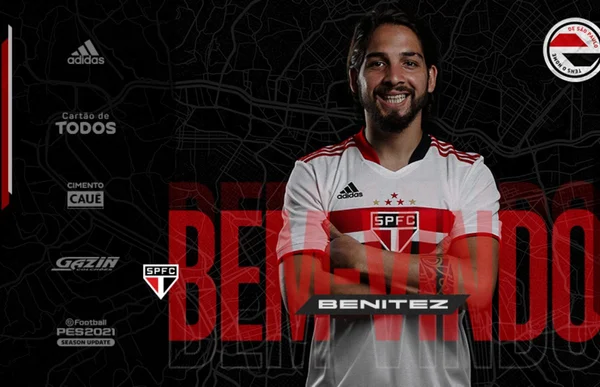 Direção do São Paulo oficializa a chegada do argentino Martin Benítez