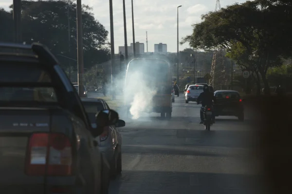 Construção de ruas e avenidas no DF aumenta em 51% risco de doenças cardiorrespiratórias