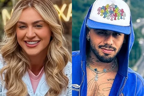Zé Felipe pega carona com Duda Bertelli, amiga de Ana Castela, em Barretos - Metrópoles
