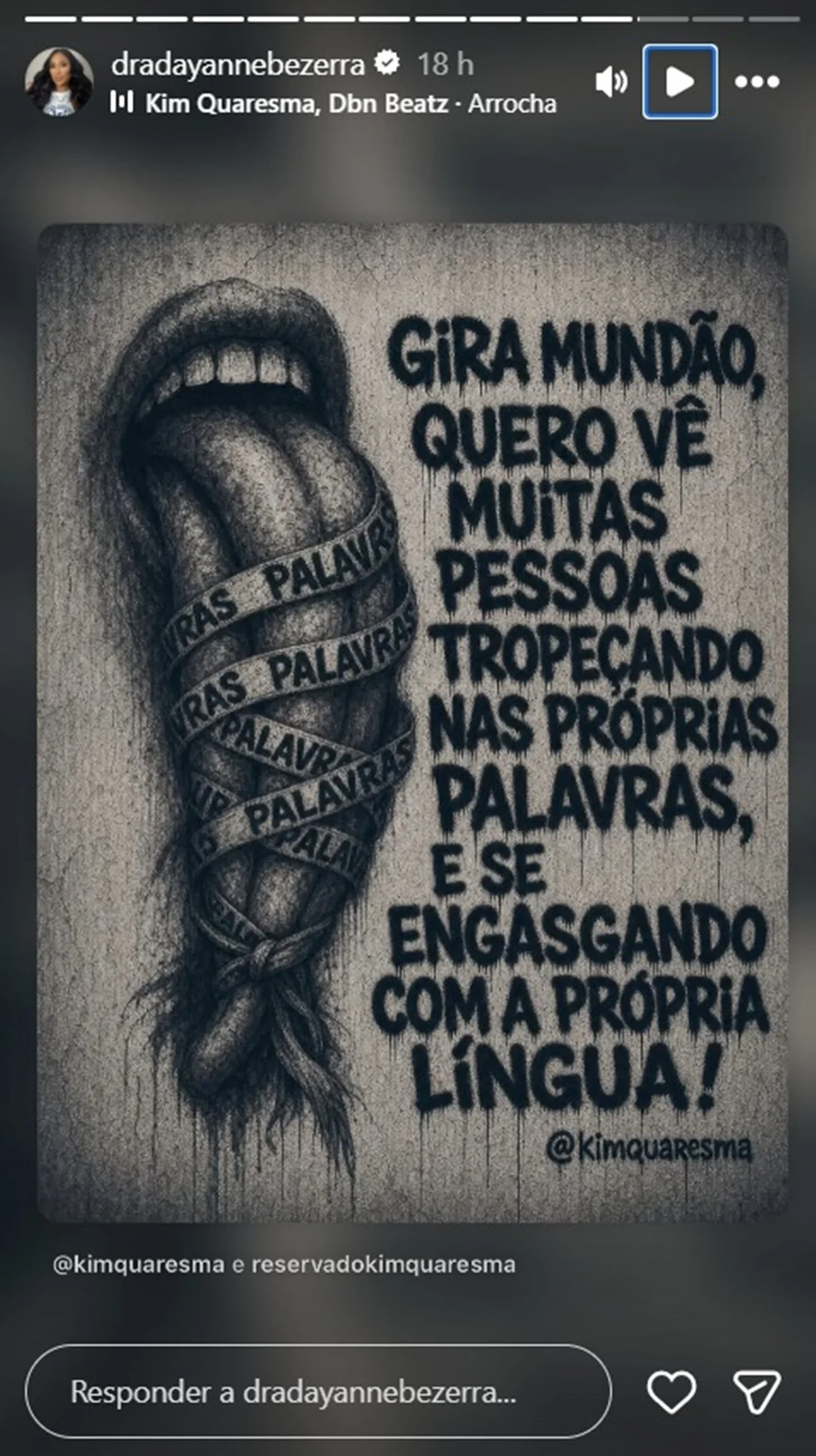 Dayanne Bezerra manda indireta em meio a treta da mãe com delegada - imagem 1 Dayanne Bezerra manda indireta em meio a treta da mãe com delegada - imagem 1