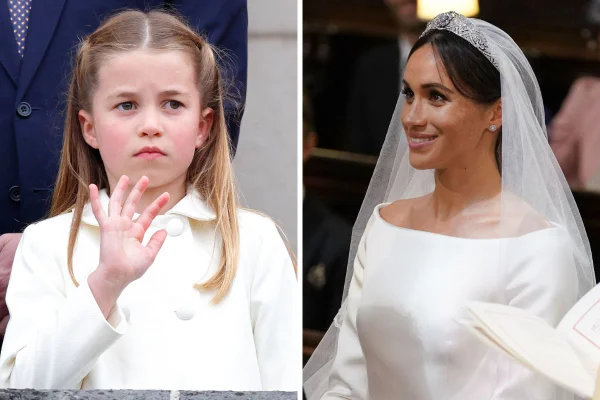Saiba por que a princesa Charlotte chorou antes do casamento de Meghan